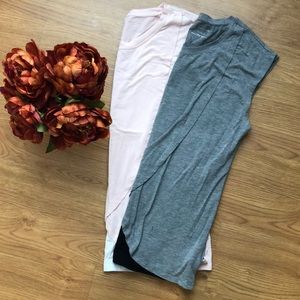 Sleeveless nursing shirts